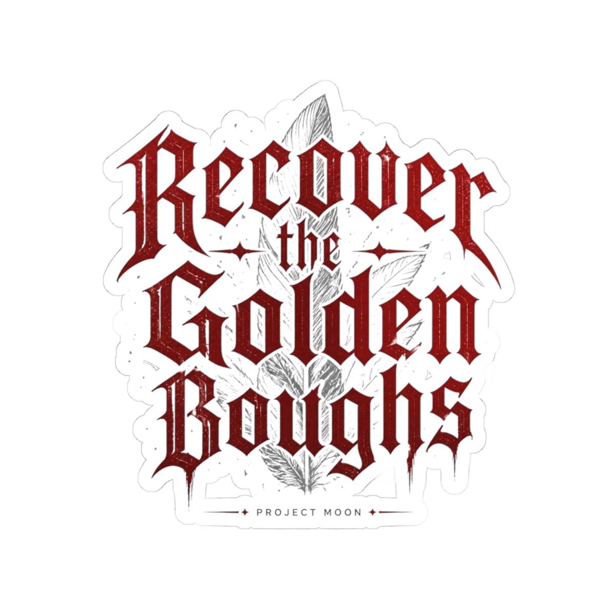 Limbus Company "Recover the Golden Boughs" Sticker - Limbus Company official Stickers merch