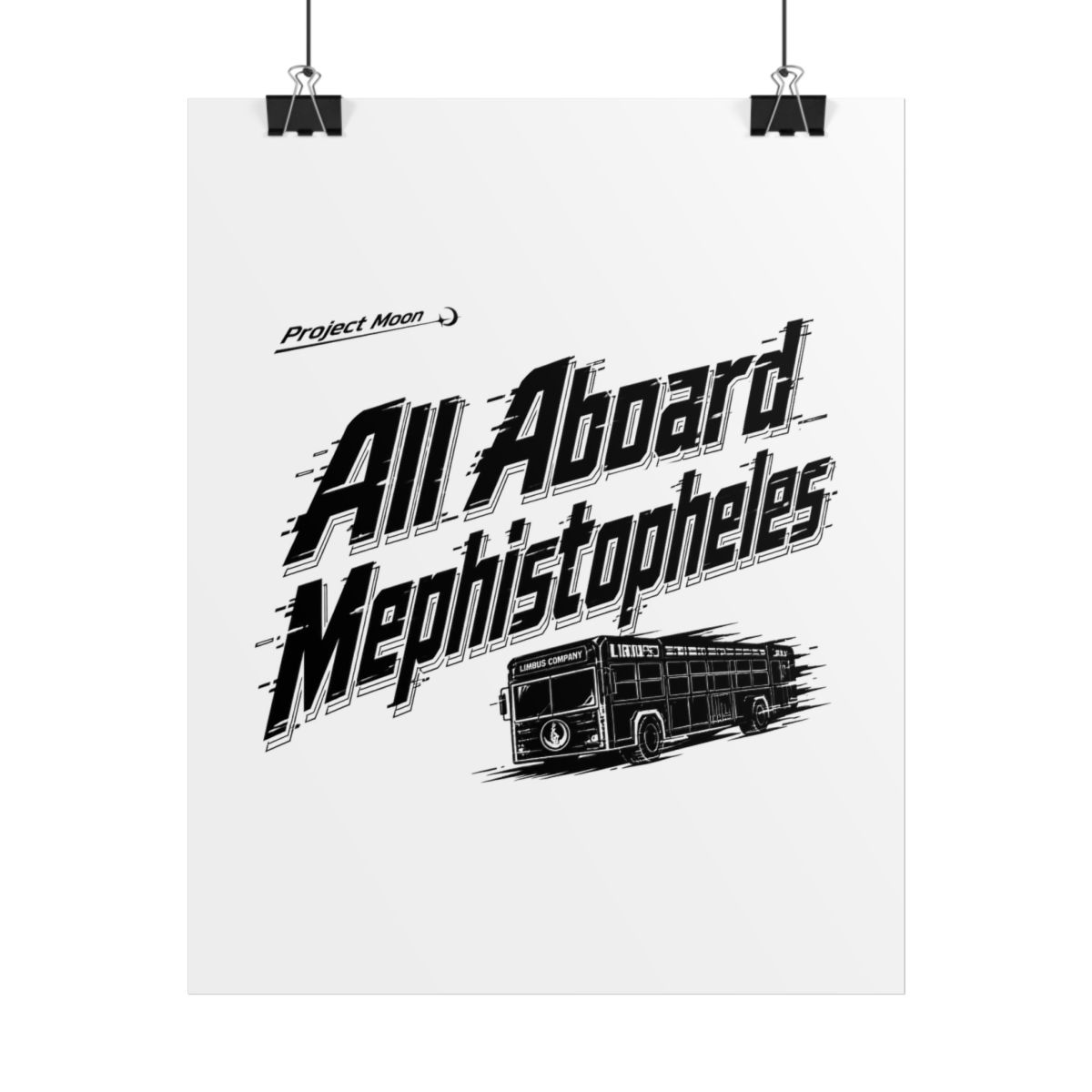 Limbus Company "All Aboard Mephistopheles" Poster