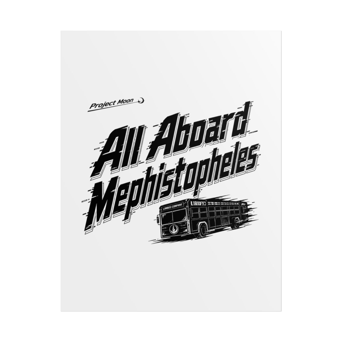 Limbus Company "All Aboard Mephistopheles" Poster - alternate angle 1, merchandise