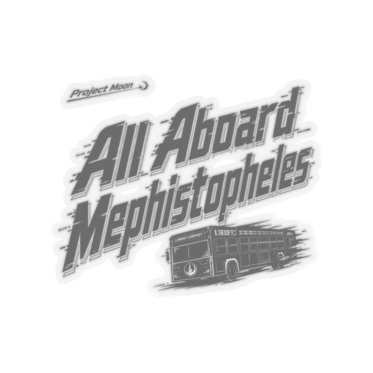 Limbus Company "All Aboard Mephistopheles" Sticker