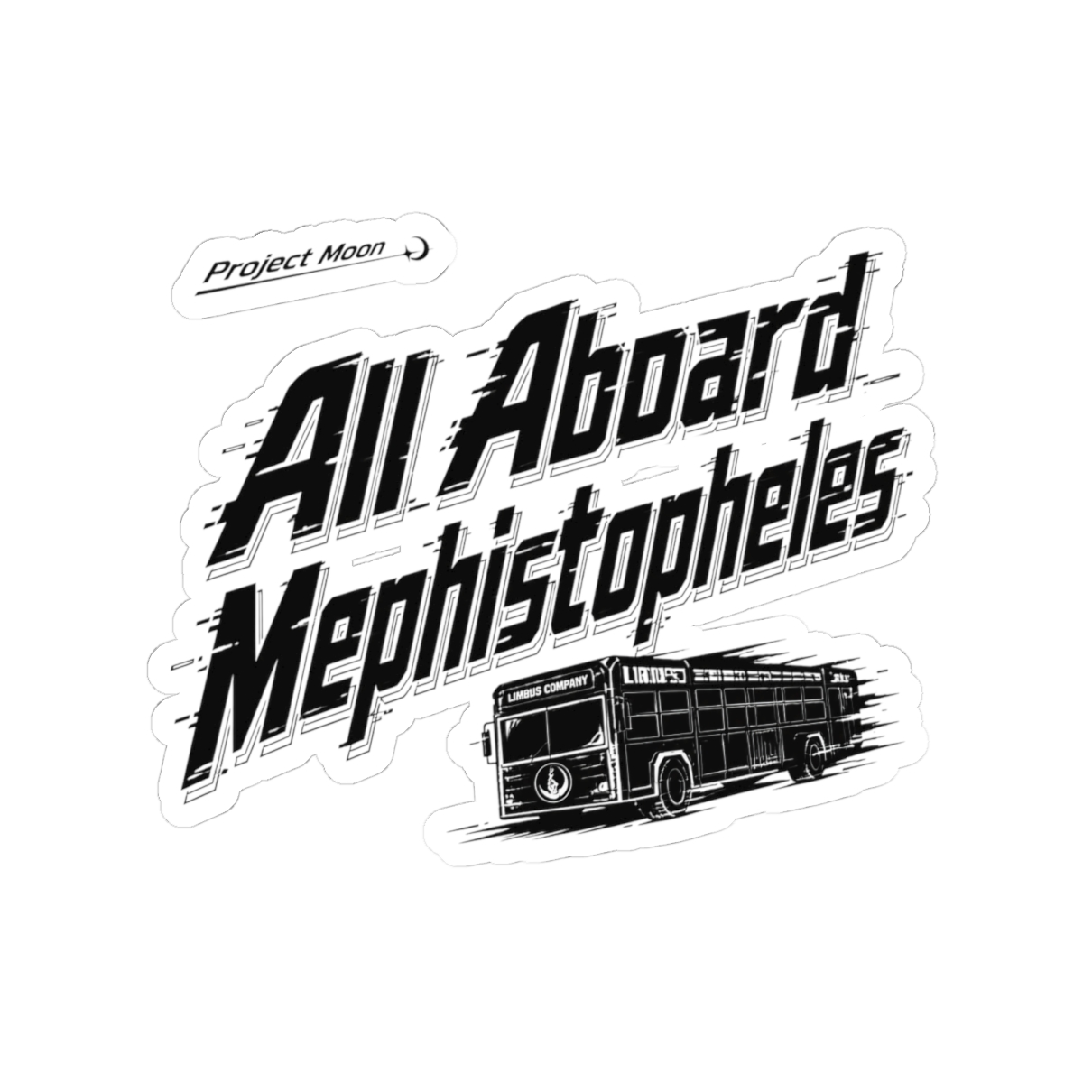 Limbus Company "All Aboard Mephistopheles" Sticker