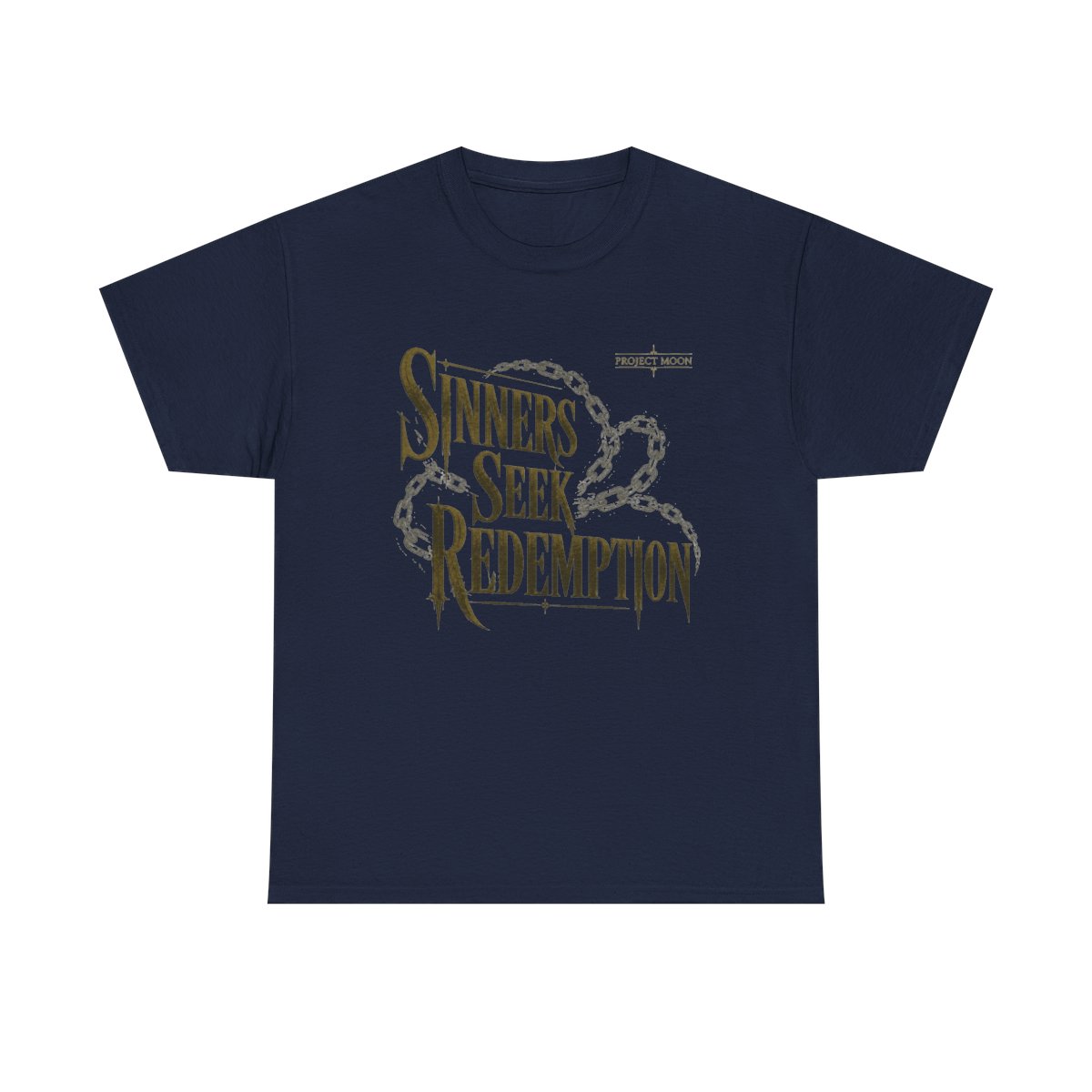 Limbus Company "Sinners Seek Redemption" Unisex Tee - alternate angle 3, merchandise