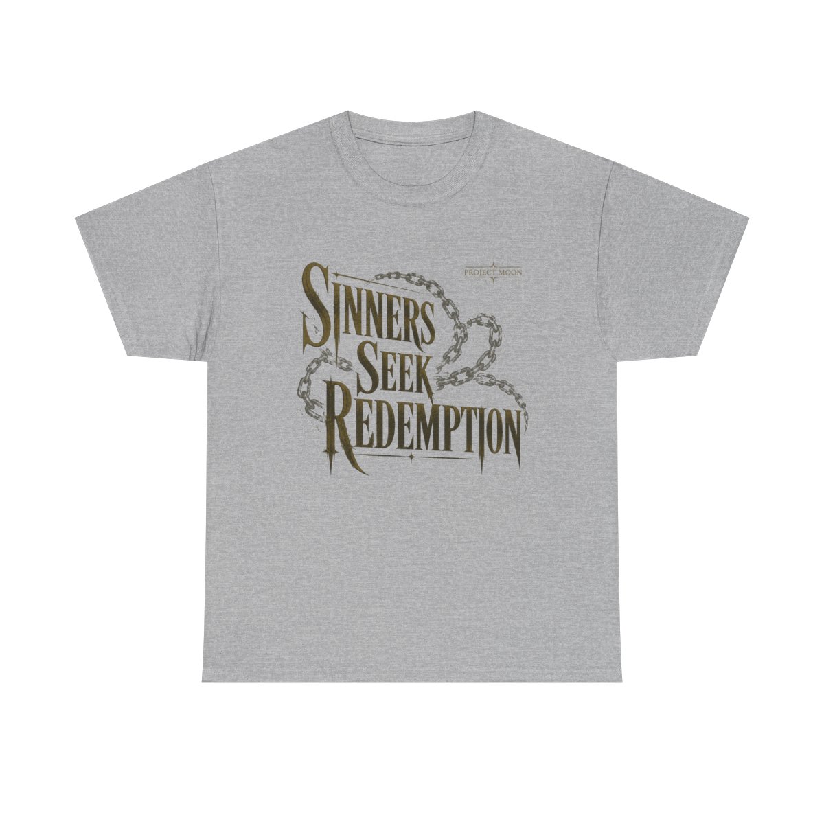 Limbus Company "Sinners Seek Redemption" Unisex Tee - alternate angle 2, merchandise