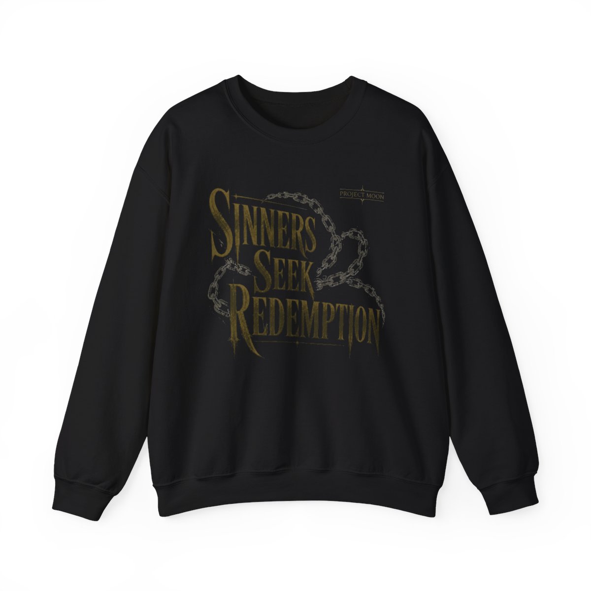 Limbus Company "Sinners Seek Redemption" Crewneck - alternate angle 2, merchandise