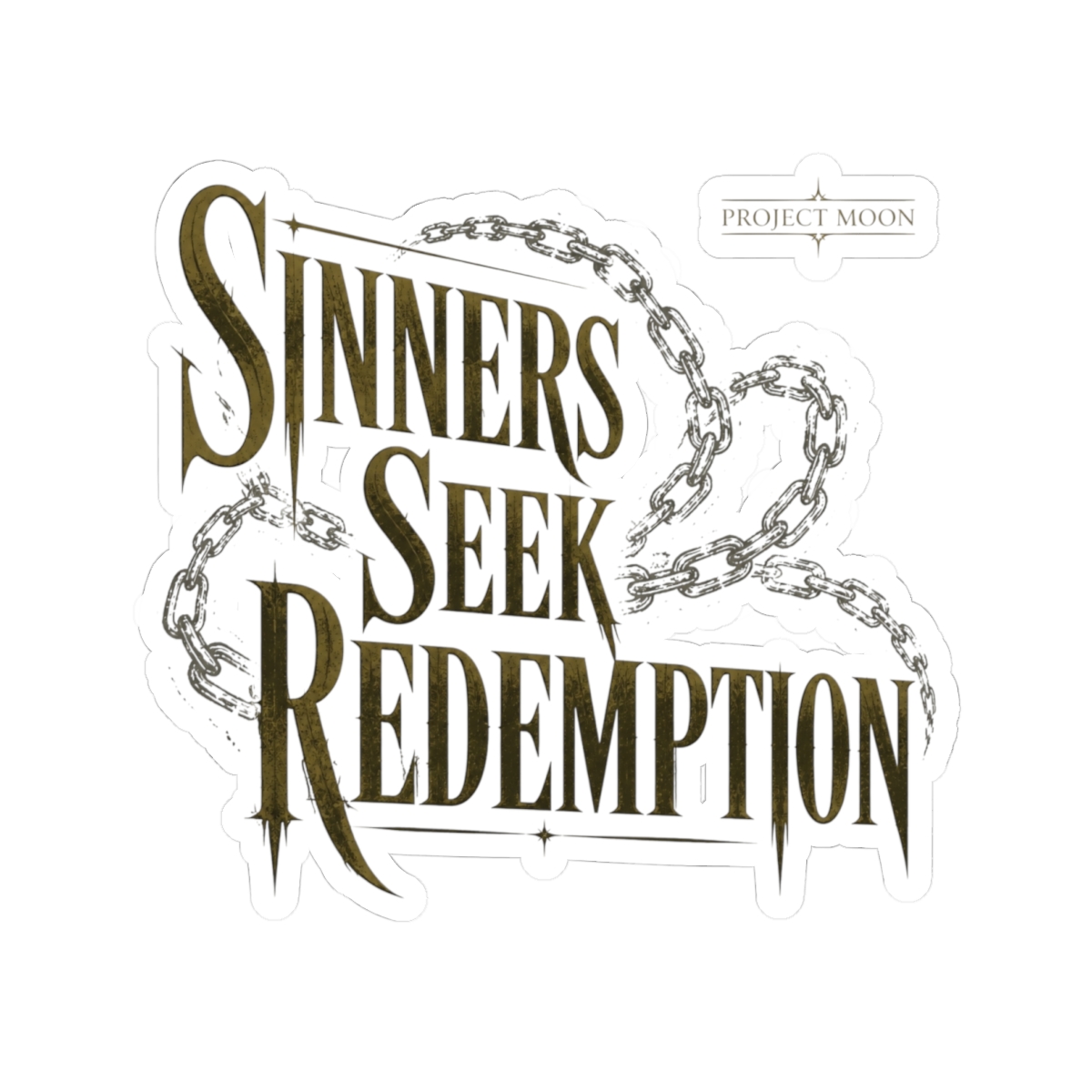 Limbus Company "Sinners Seek Redemption" Sticker