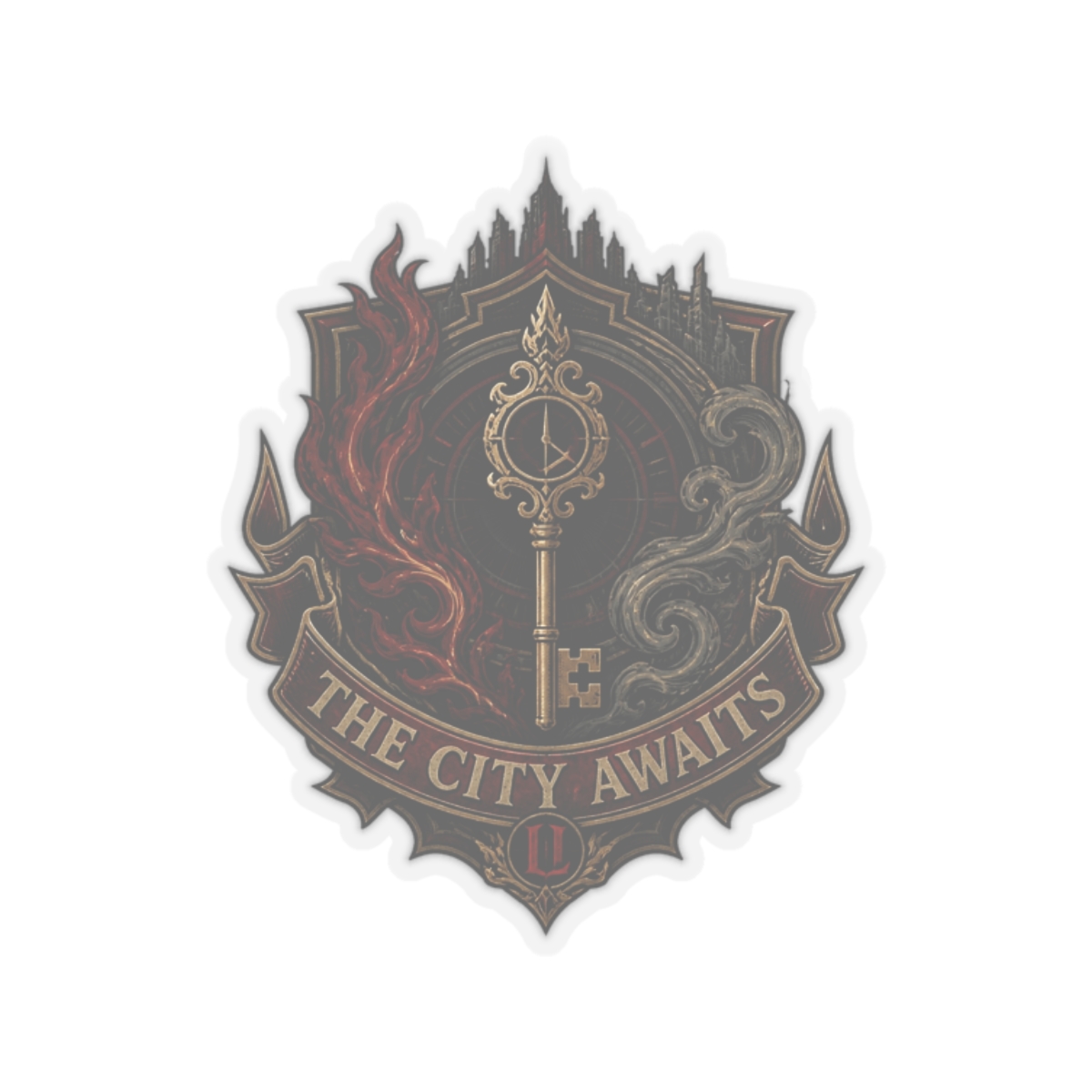 Limbus Company The City Awaits Sticker